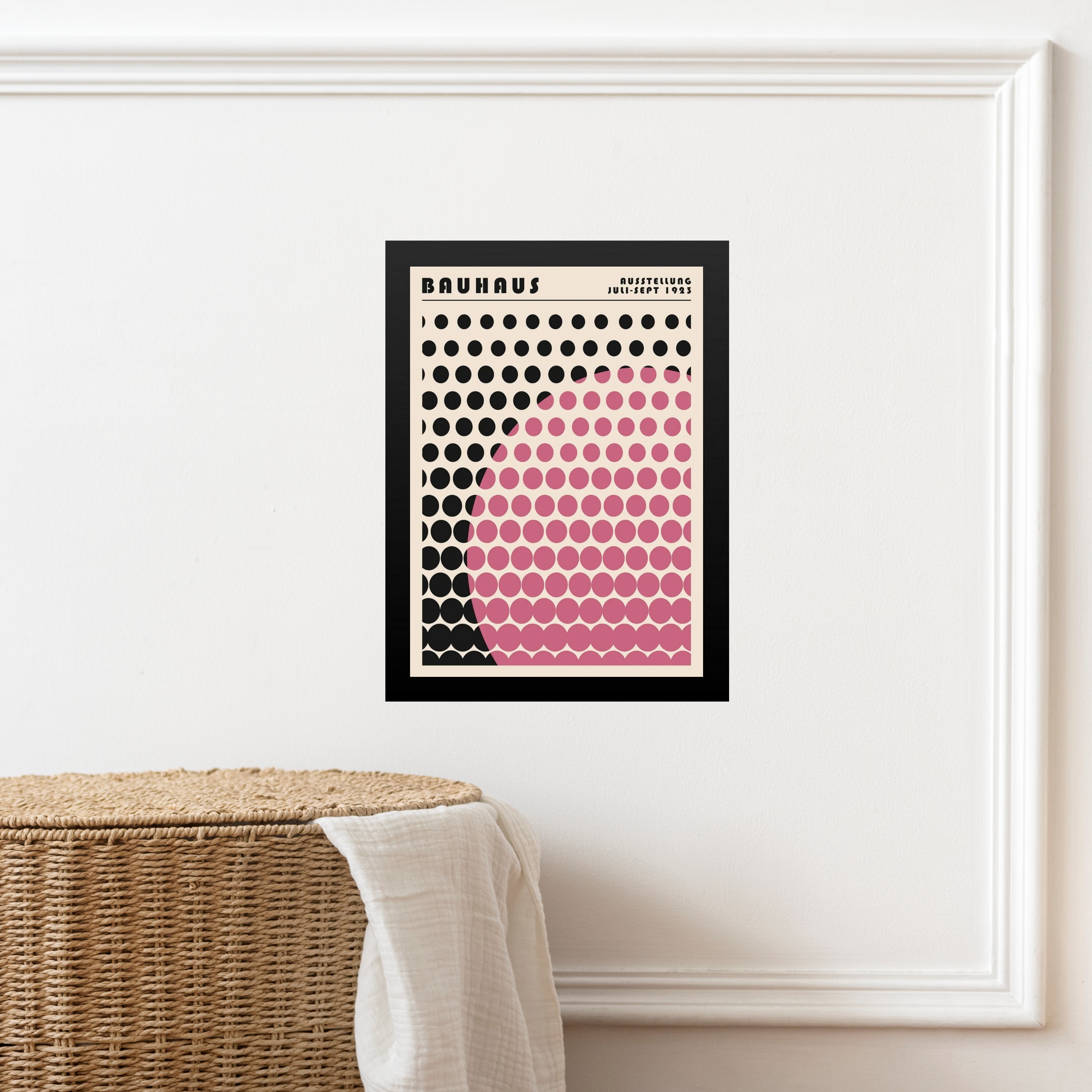 Quadro Bauhaus pink vintage - Solar Mesh