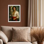 Quadro Cigano Wladimir Com Flores