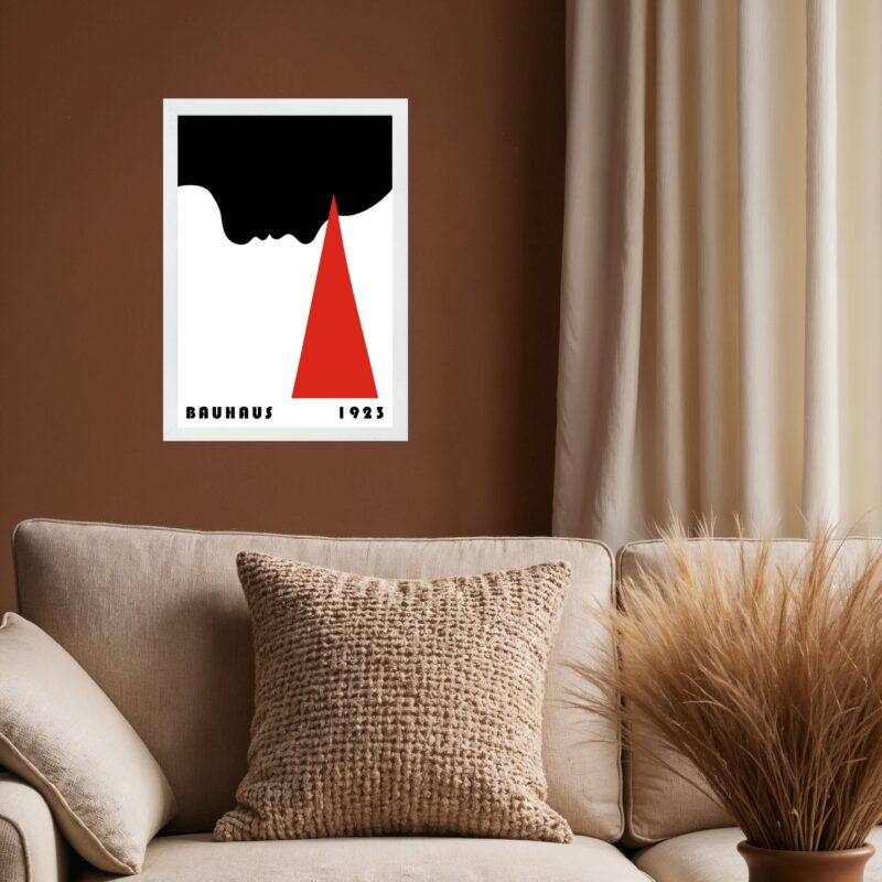 Quadro Decorativo Arte Bauhaus - Julgamento