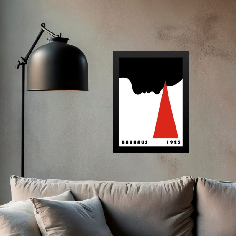 Quadro Decorativo Arte Bauhaus - Julgamento