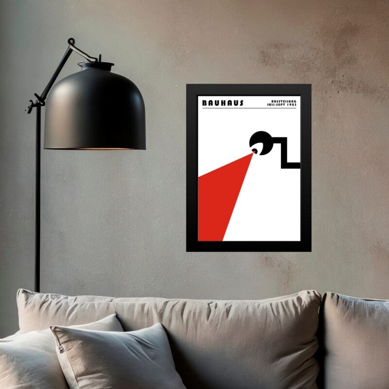 Quadro Decorativo Bauhaus - Era Do Monitoramento
