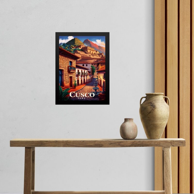 Quadro Decorativo Cusco - Peru