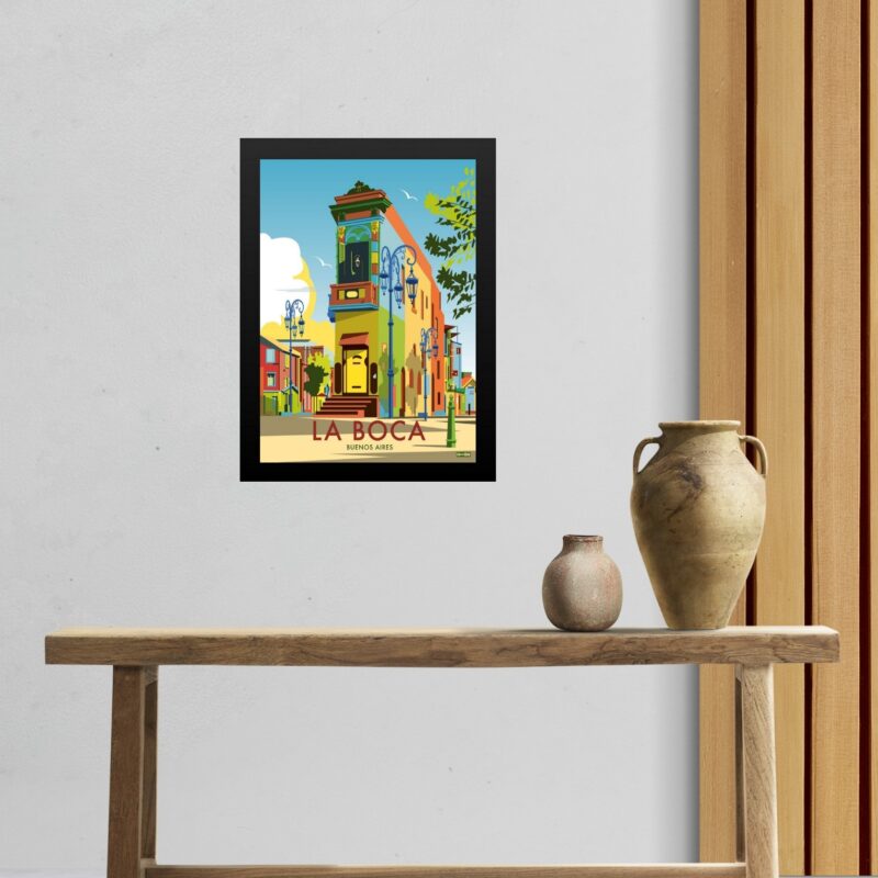 Quadro Decorativo La Boca - Buenos Aires
