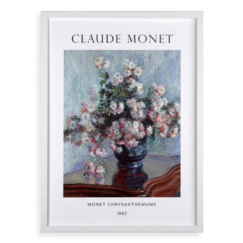 Quadro Decorativo Monet - Chrysanthemums