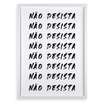 Quadro Decorativo Não Desista