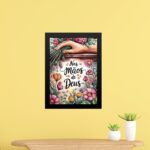 Quadro Decorativo Nas Mãos De Deus