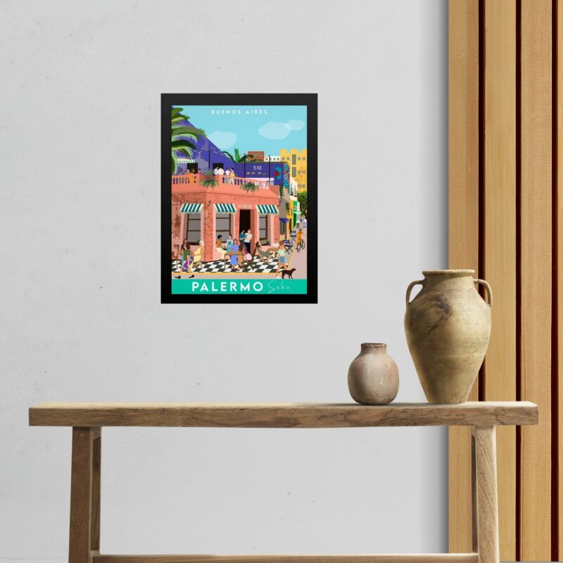 Quadro Decorativo Palermo Soho- Buenos Aires