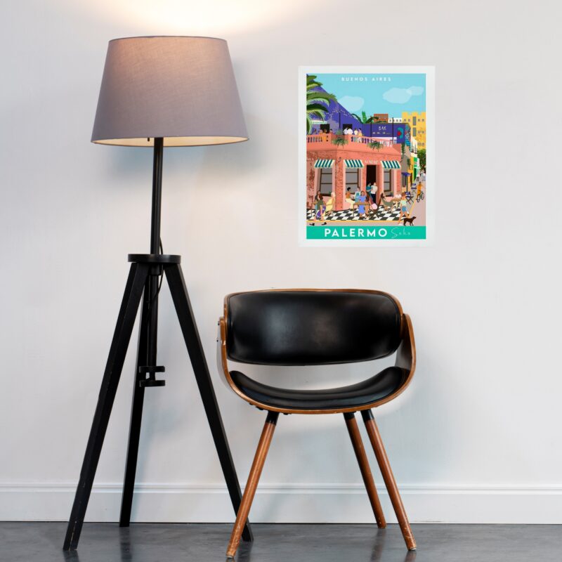 Quadro Decorativo Palermo Soho- Buenos Aires