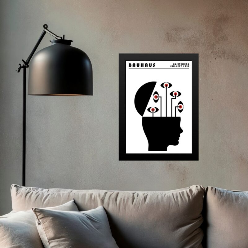 Quadro Decorativo Psicologia Bauhaus