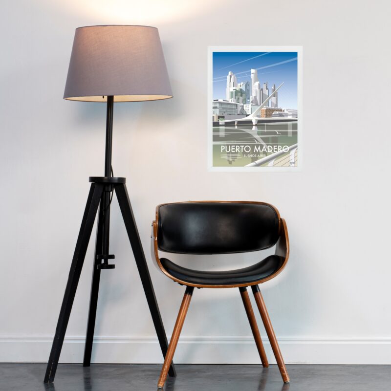 Quadro Decorativo Puerto Madero - Argentina