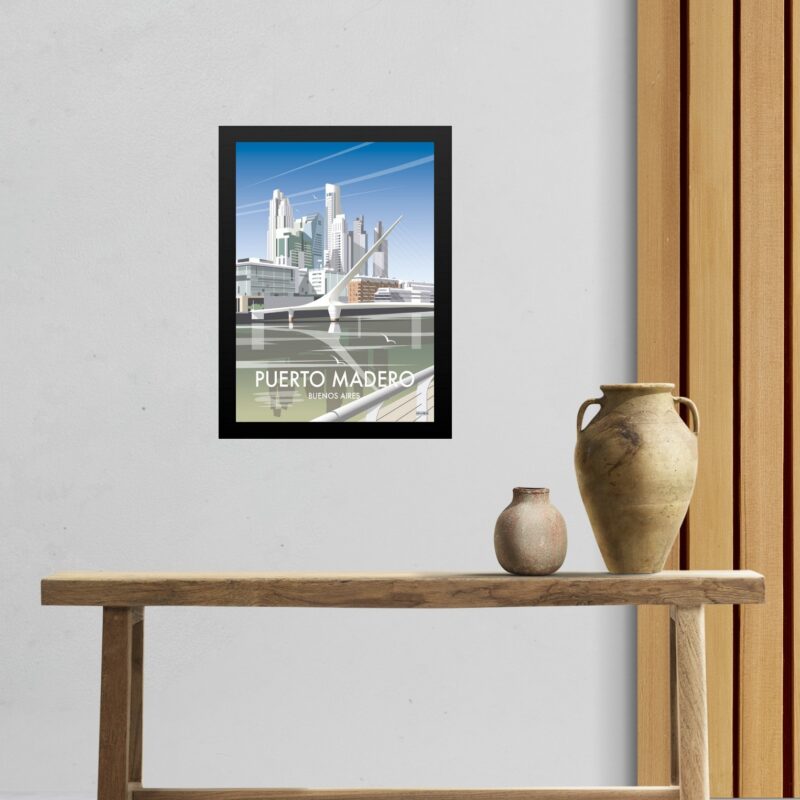 Quadro Decorativo Puerto Madero - Argentina