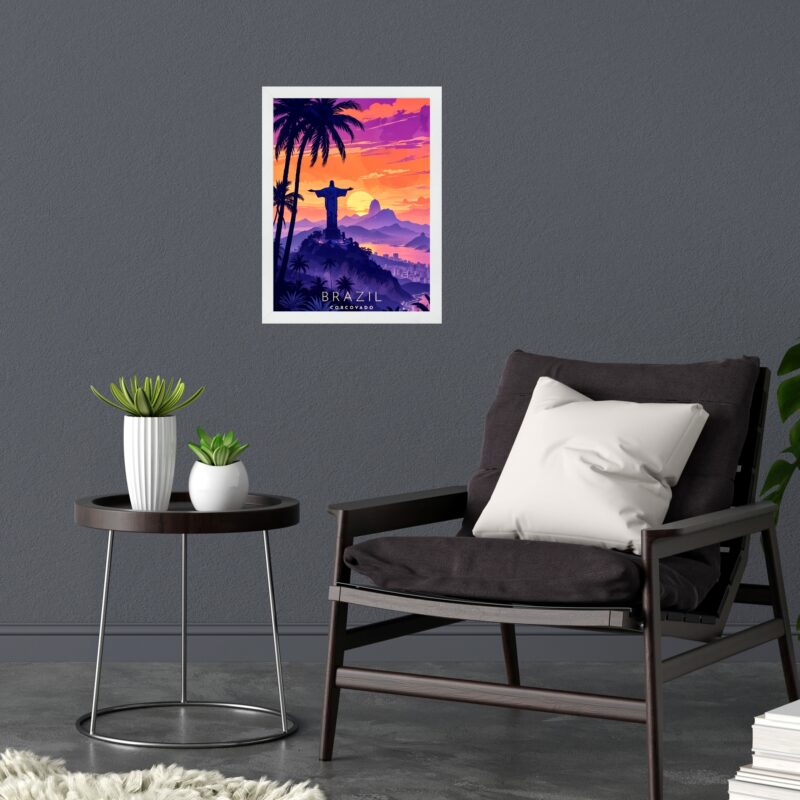 Quadro Decorativo Rio De Janeiro - Corcovado