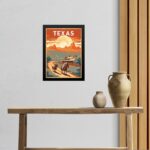 Quadro Decorativo Texas - EUA