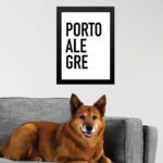 Quadro Decorativo Tipografia Porto Alegre