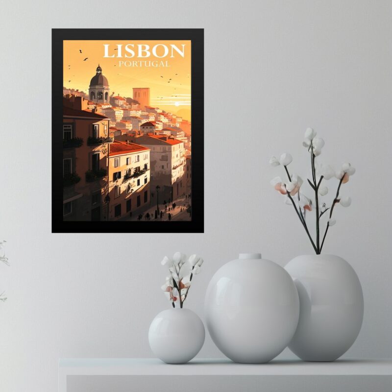 Quadro Deocorativo Cidade Lisboa - Portugal
