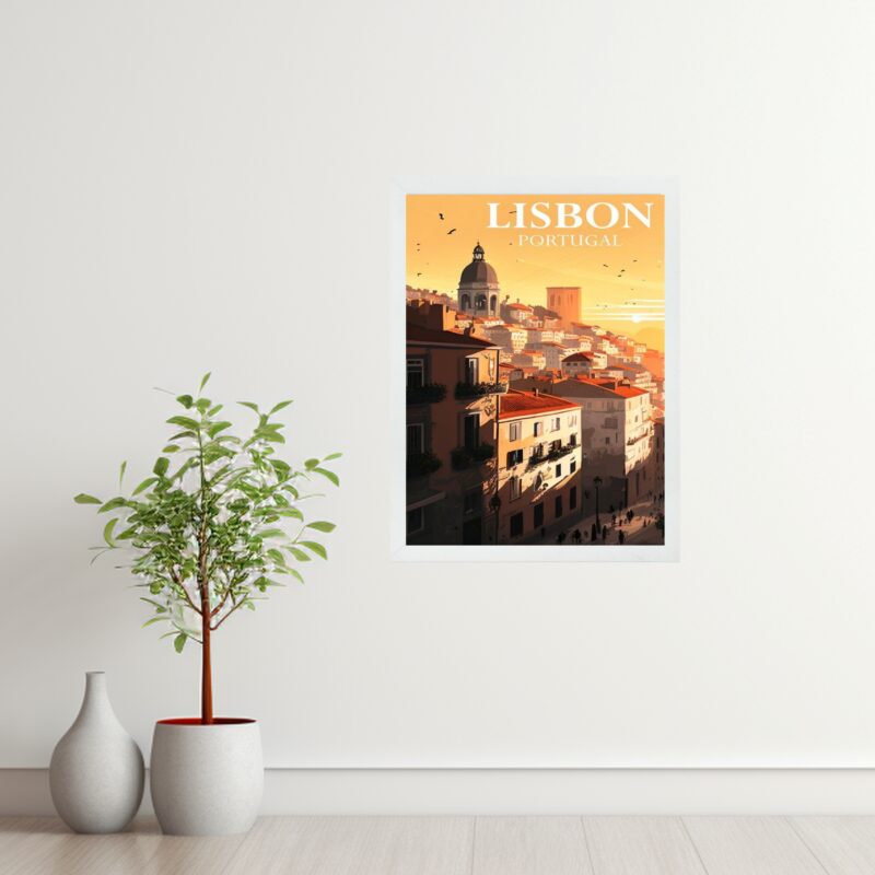 Quadro Deocorativo Cidade Lisboa - Portugal