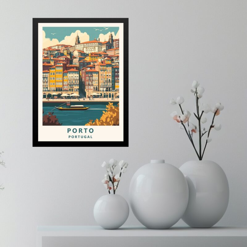 Quadro Decorativo Porto - Portugal