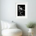 Quadro Fotografia Ray Charles- 60x48 Cm