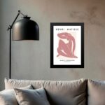 Quadro Matisse Figura Feminina Rosa