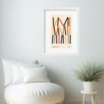 Quadro Minimalist Art Bauhaus- 60x48 Cm