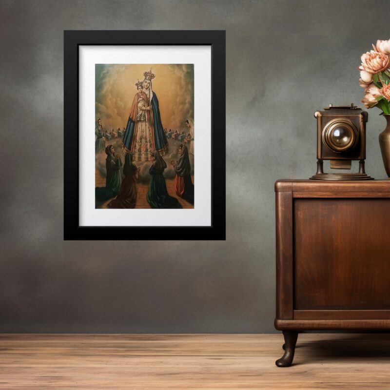 Quadro Nossa Senhora Do Bom Parto- 60x48 Cm