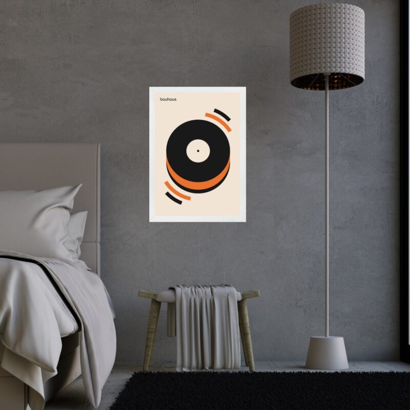 Quadro Orange Bauhaus - Musical Happiness