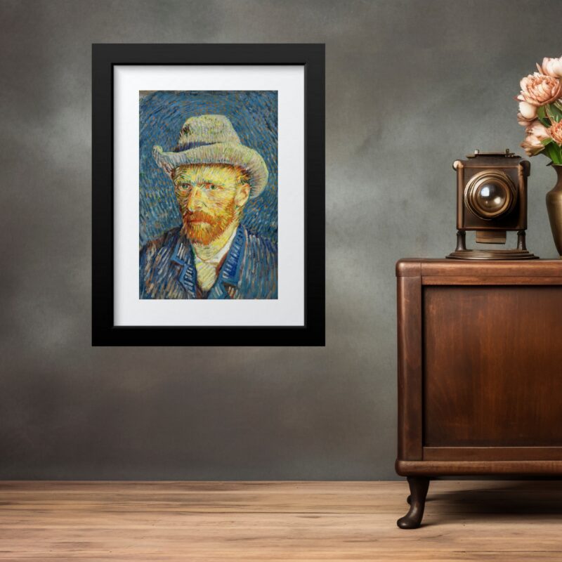 Quadro Van Gogh Autorretrato - 60x48 Cm