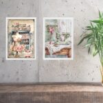 Kit 2 Quadros Atelier - Sala De Costura