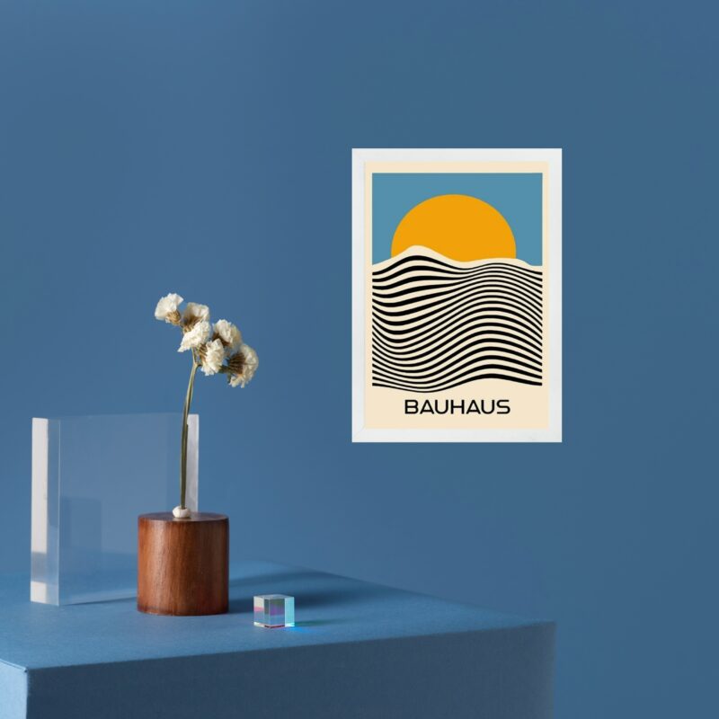Quadro Arte Bauhaus - Nascer Do Sol