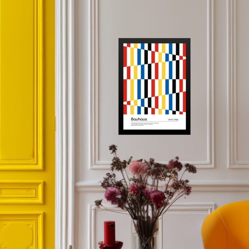 Quadro Bauhaus Multicolor - Abstract Poster