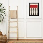 Quadro Bauhaus Red Architectural Poster
