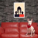 Quadro Decorativo Academia Levantador De Peso