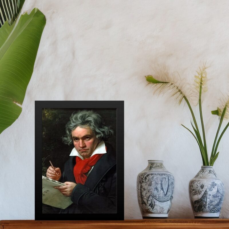 Quadro Decorativo Arte Clássica - Beethoven