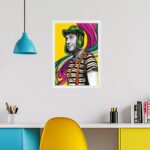 Quadro Decorativo Chaves Pop Art