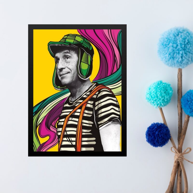 Quadro Decorativo Chaves Pop Art