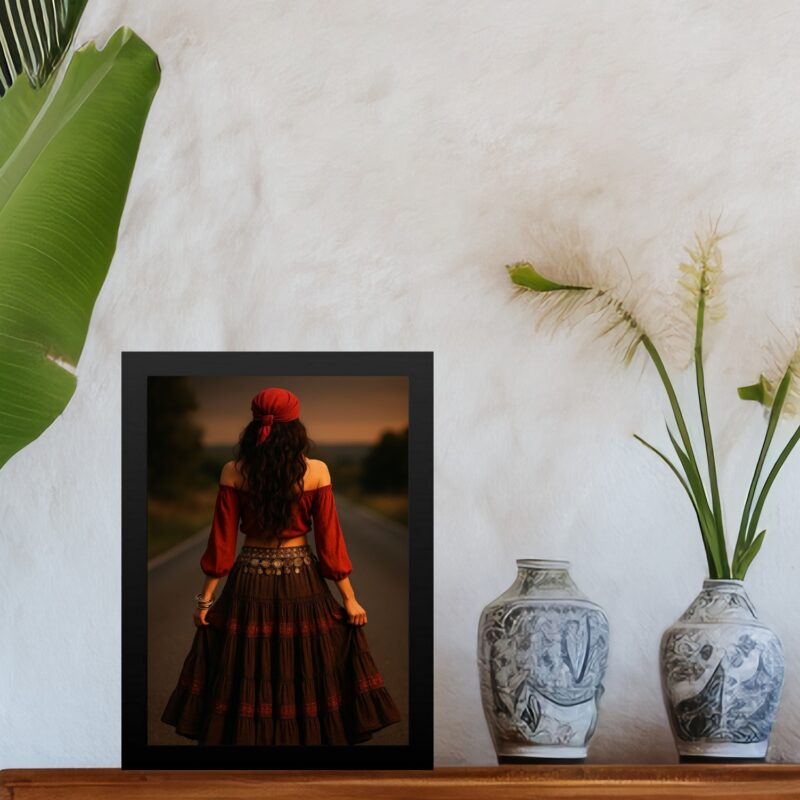 Quadro Decorativo Cigana Da Estrada