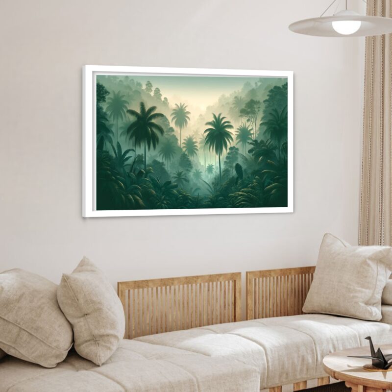 Quadro Decorativo Floresta Savana - 50x70 cm