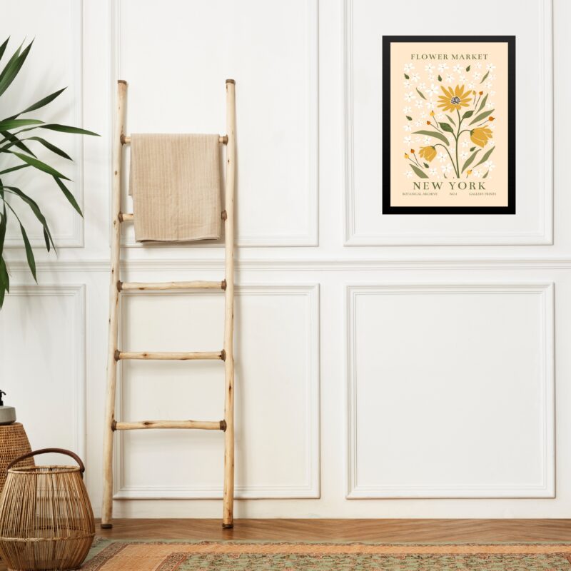 Quadro Decorativo Flower Market - New York