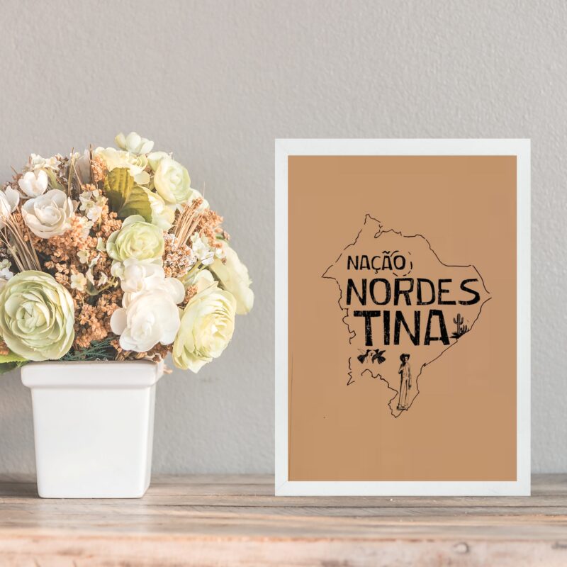 Quadro Decorativo Nação Nordestina