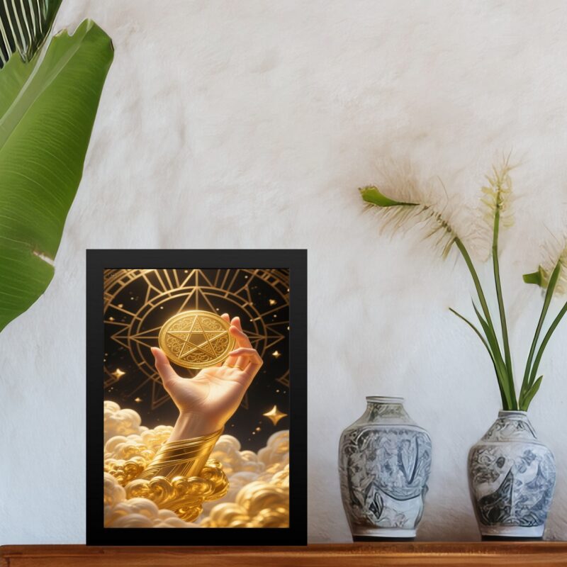 Quadro Decorativo Pentagrama Mágico