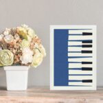 Quadro Decorativo Piano - Teclas