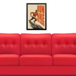 Quadro Decorativo Poster Homem Correndo Vintage
