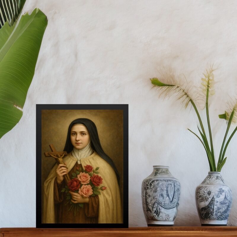 Quadro Decorativo Santa Teresinha