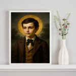 Quadro Decorativo São Domingos Sávio