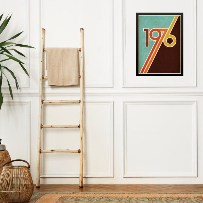 Quadro Decorativo Vintage - Ano 1976