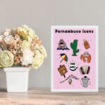 Quadro Decorativo ícones De Pernambuco