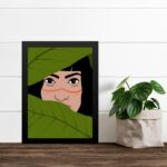 Quadro Decorativo índia Yanomami