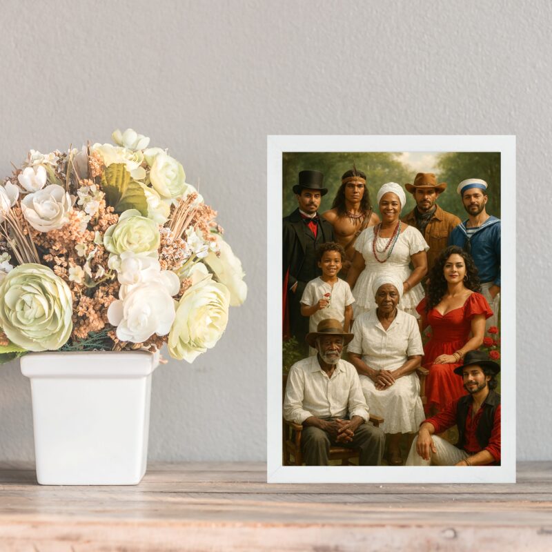 Quadro Entidades Da Umbanda Juntas