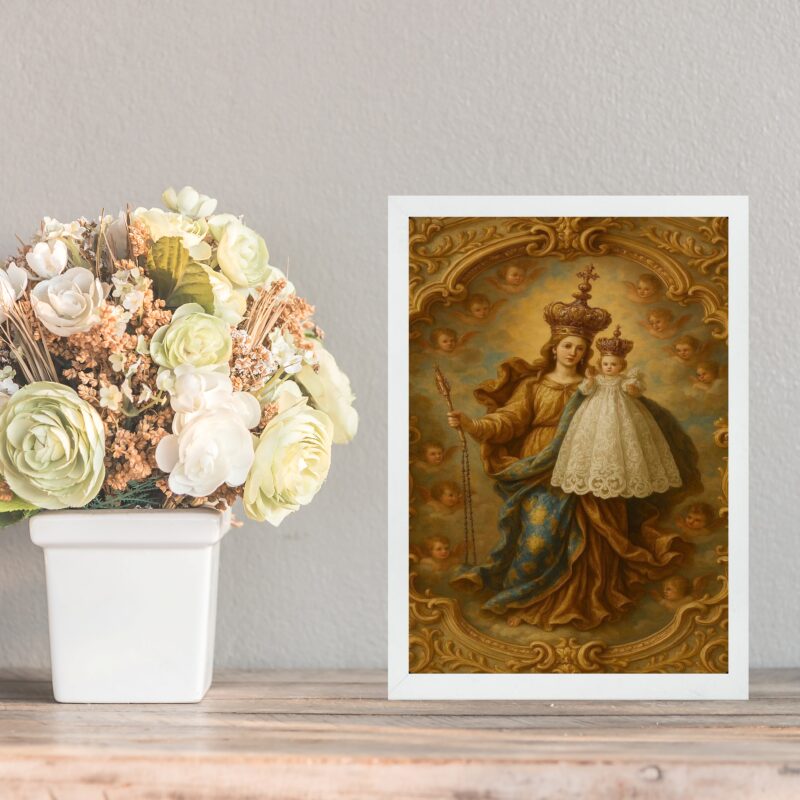 Quadro Sacro Nossa Senhora Da Penha