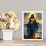 Quadro Santa Sara Kali - Praia